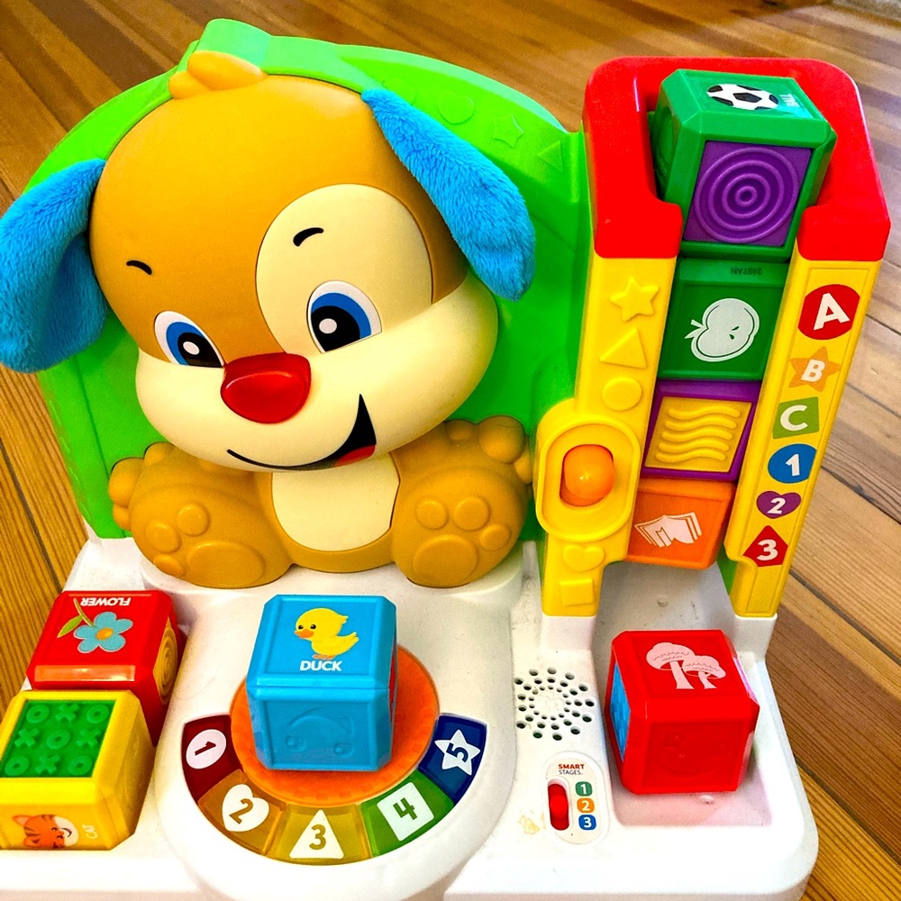 50% off - Smart learning toy holiday gift shape/color/words/number/sensory